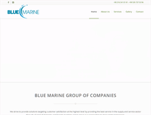 Tablet Screenshot of bluemarine-tr.com